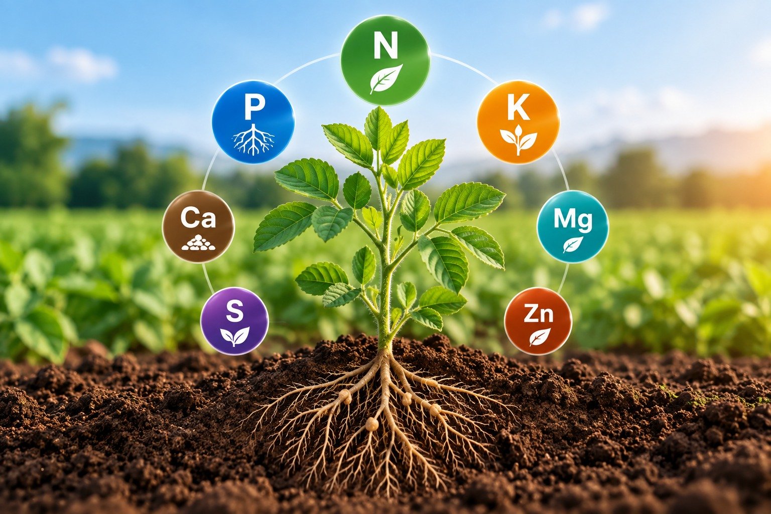 Essential Nutrients for Crop Growth - फसल की Growth के लिए जरूरी पोषक तत्व