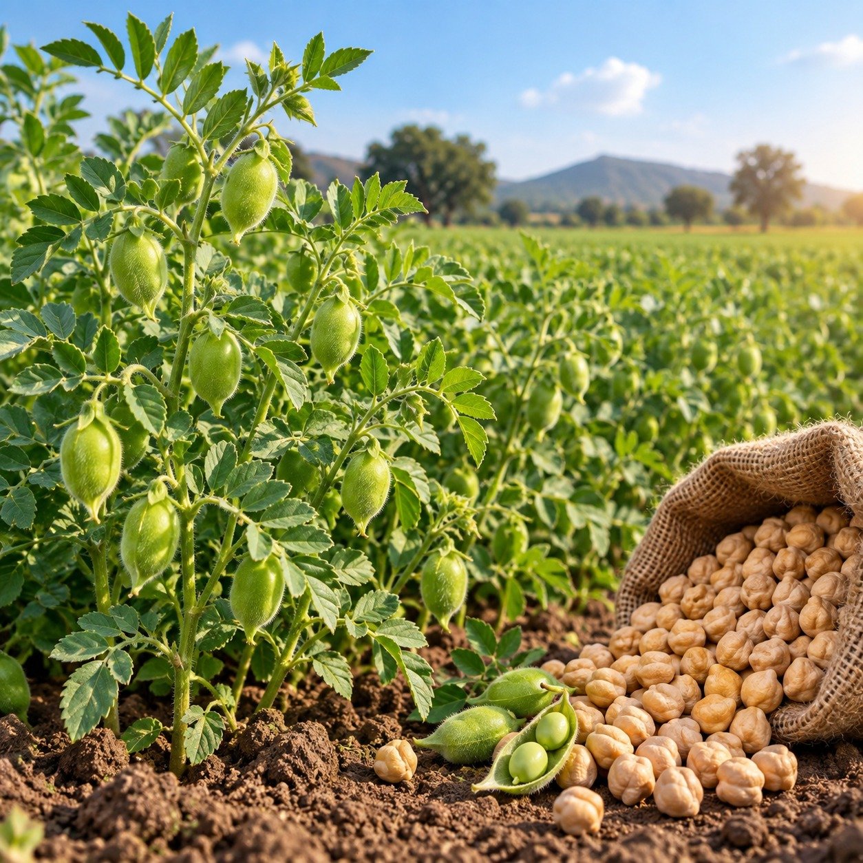 Better Chickpea Yield - चना की बेहतर पैदावार के तरीके